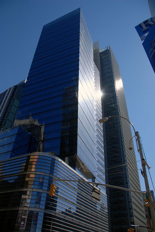 New York City Times Square 10 11 Times Square And New York Times Building